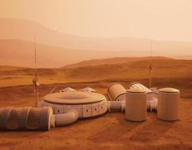 想象中的火星生活如何通过3D打印成为可能