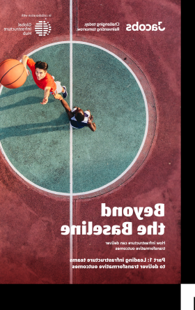 Beyond the Baseline paper front cover two men tipping off in basketball game